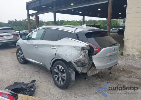2020 Nissan Murano Sv Intelligent Awd z USA, uszkodzony, nr VIN 5N1AZ2BSXLN166372